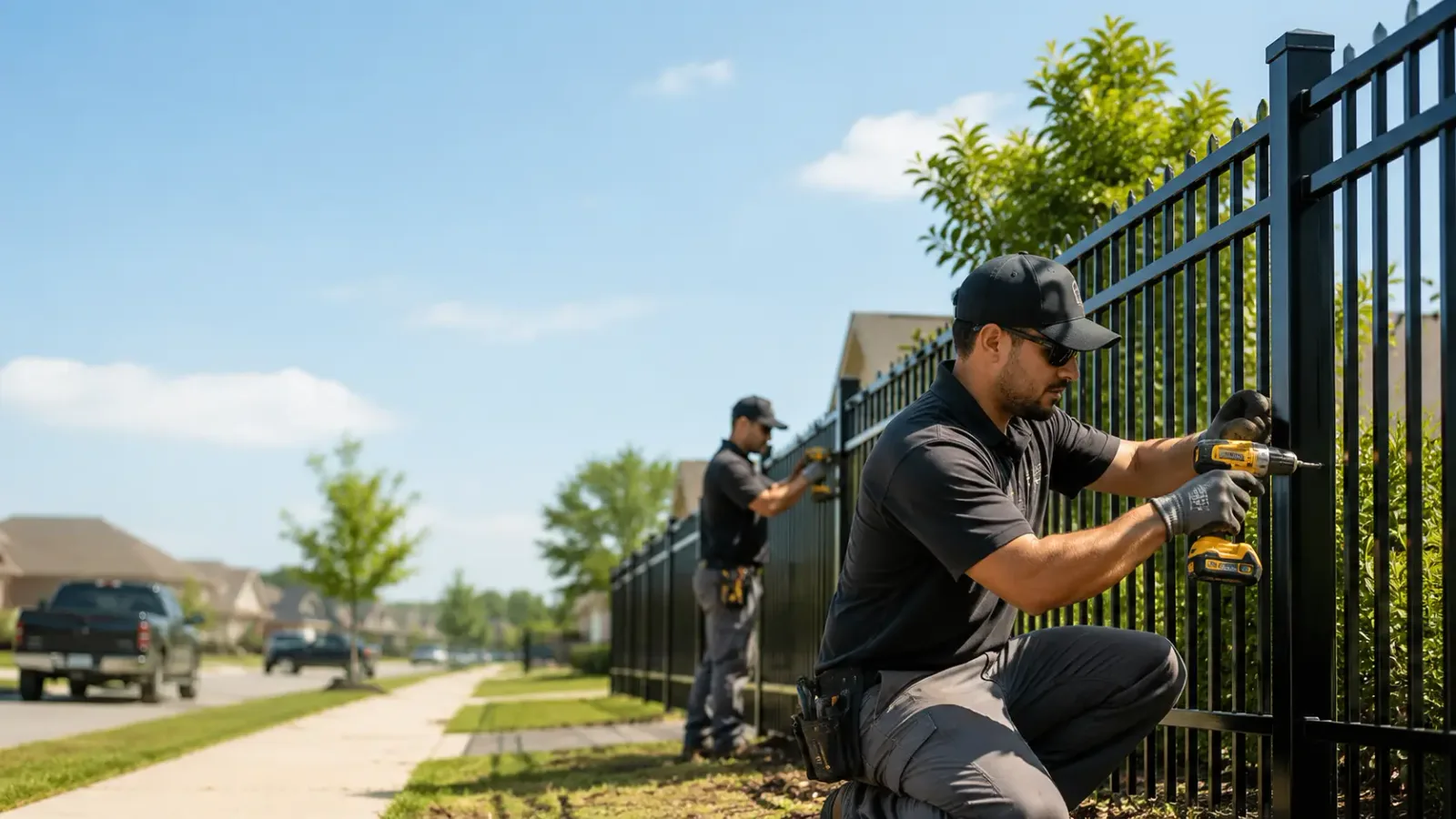 Metal Fence Installation in Linn Grove, IA